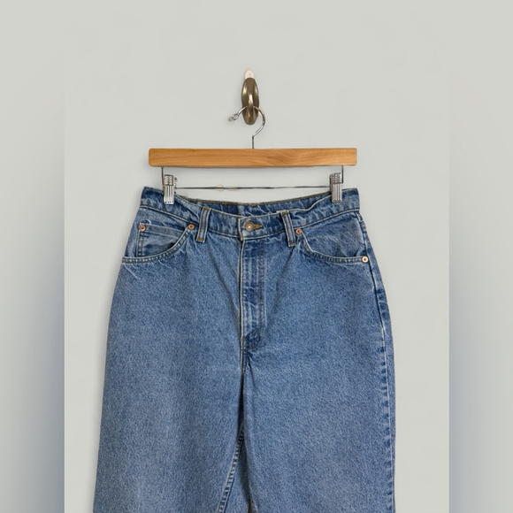 Levi's 816 Jeans Women Size 26 Light Blue Wash Vintage Denim Orange Tab Cotton - Picture 4 of 15